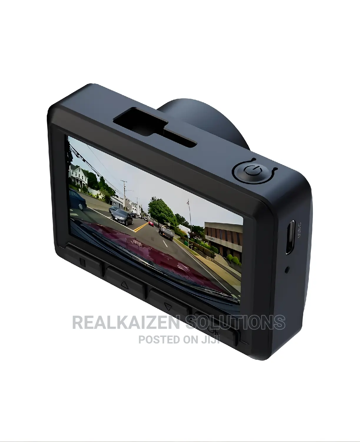 POWEROLOGY Motion Sensor Wide Angle Dash Camera HD Display