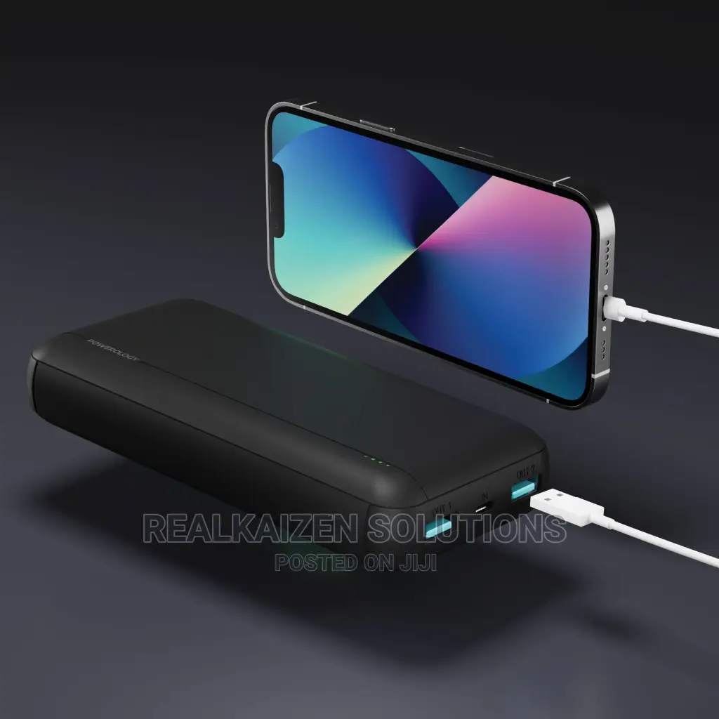 POWEROLOGY 20000mah 20W PD Quick Charging Power Bank