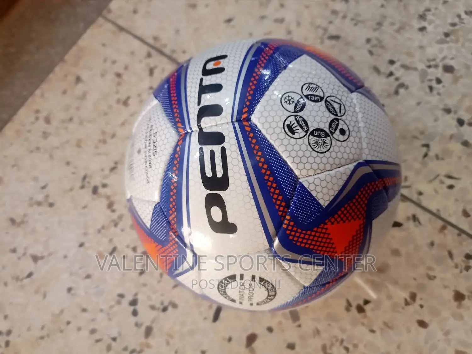 Football Penta Tube Original Material Waterproof Size 53