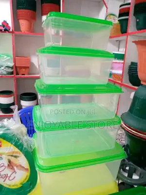 Plastic Storage Containers Set 5pcs