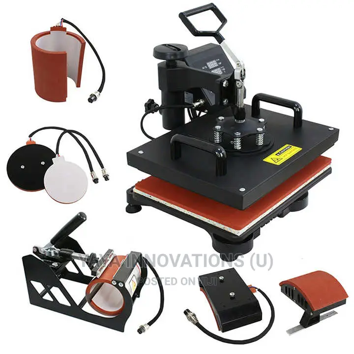 Combo Heat Press Machine T-Shirt Mug Plate Digital Machine