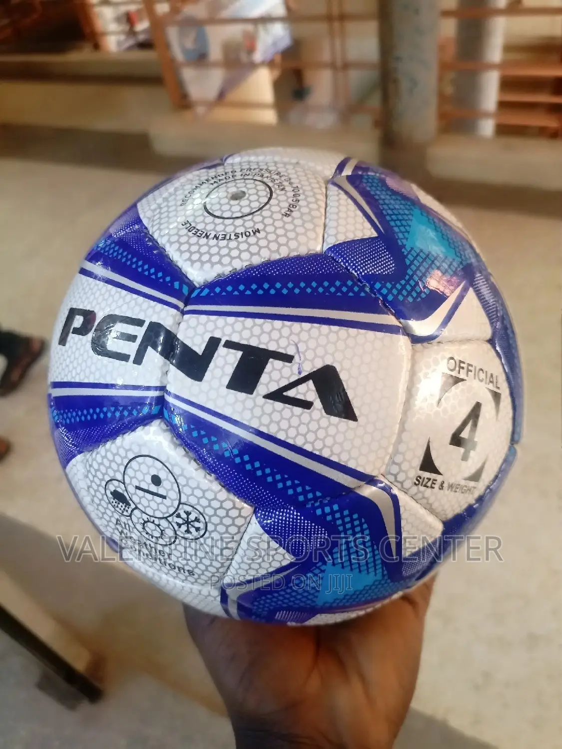 Football Penta Tube Waterproof Original Material Size 4
