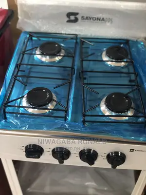 Sayona Stainless Steel Gas Burner With 4 Gaspots
