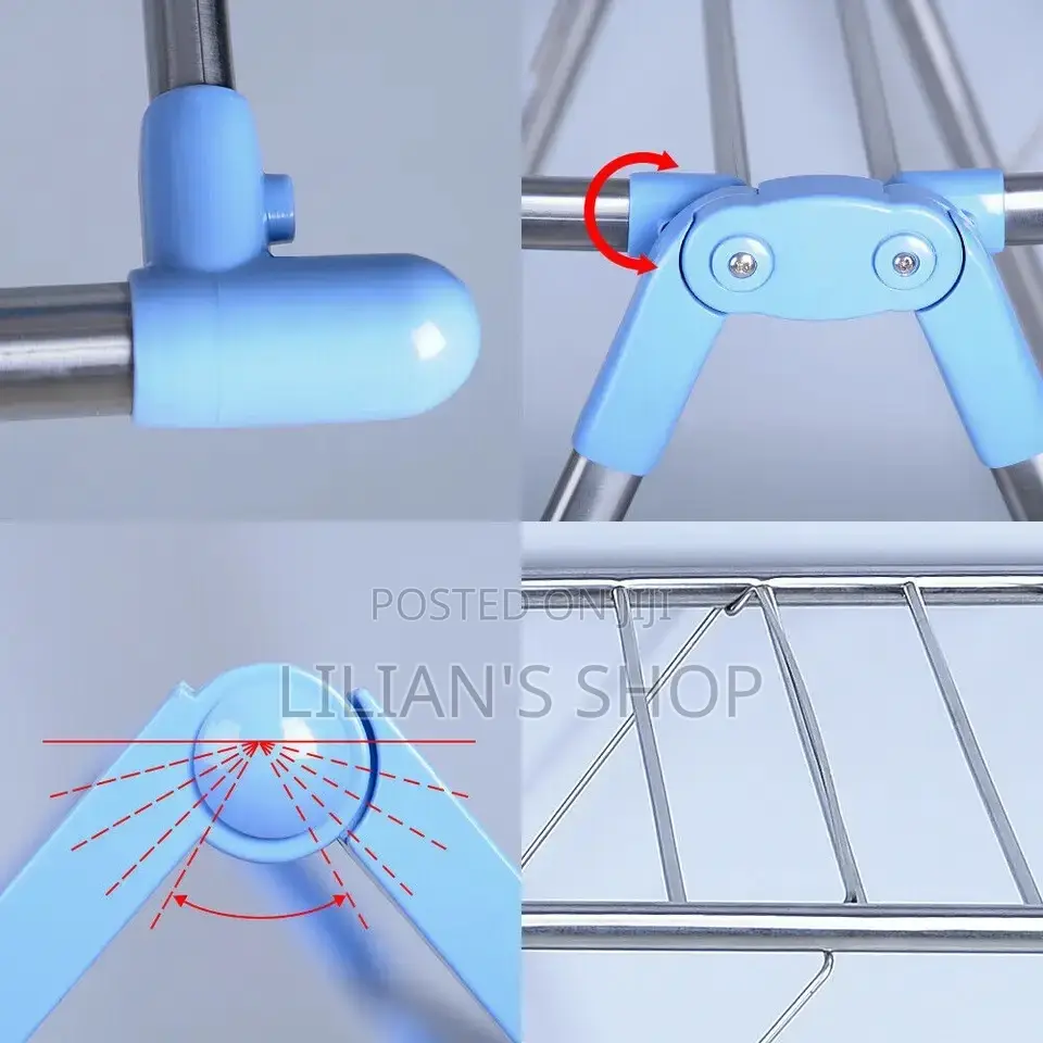 Stainless Steel Foldable Cloth Drying Rack