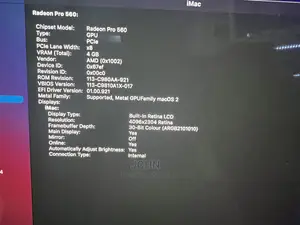 Desktop Computer Apple iMac 8GB Intel Core I5 HDD 1T