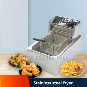 Single Commercial Deep Fryer 6L