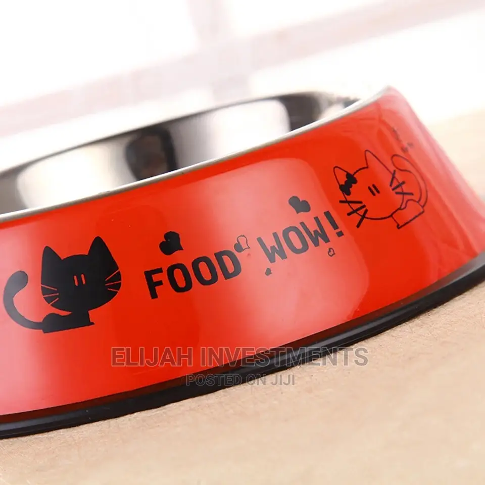 Cat/Dog Metallic Feeding Bowl