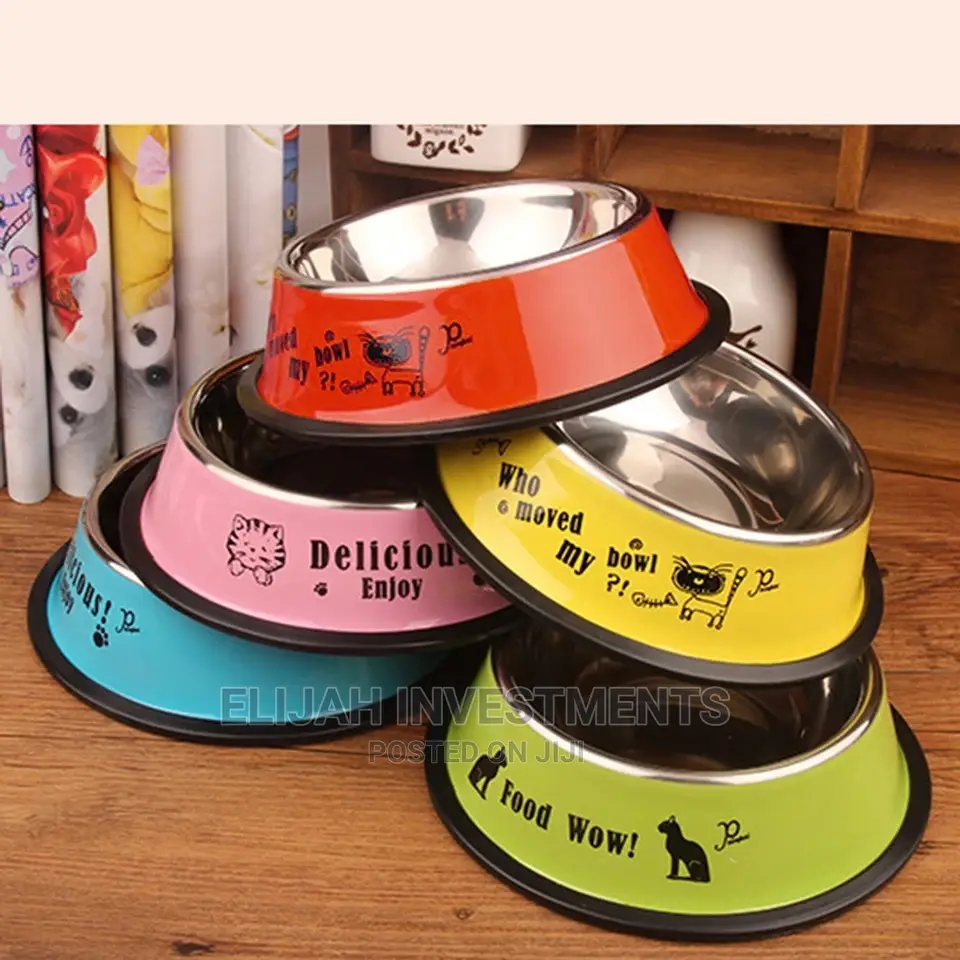 Cat/Dog Metallic Feeding Bowl