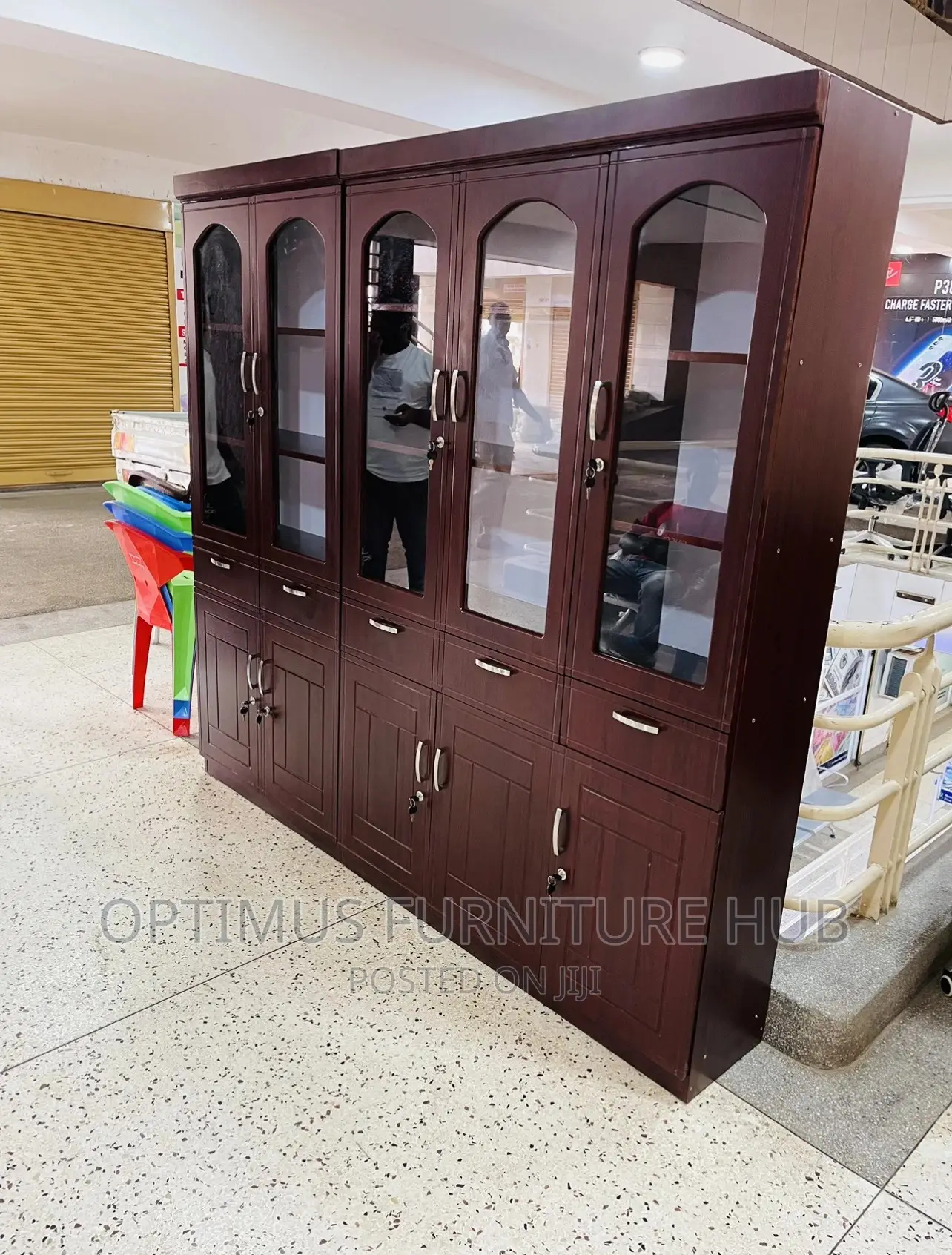 Wooden Cabinet (5 Doors)