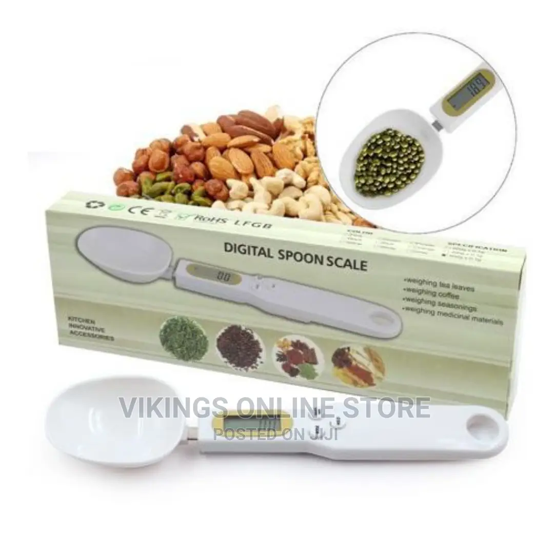 Measuring Spoon Adjustable Digital Weighing Scale 1-500g