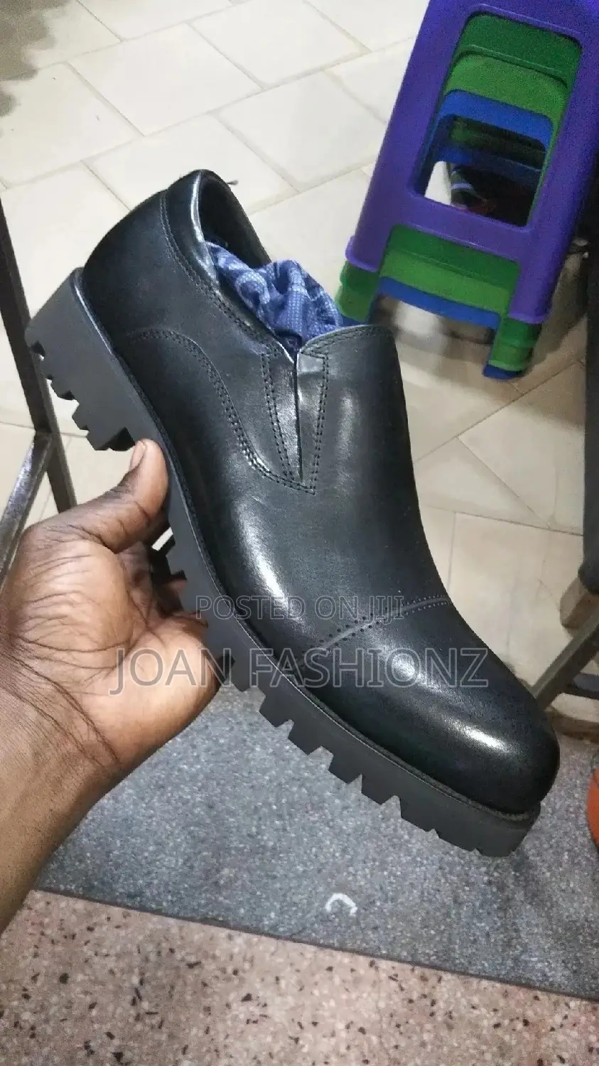 Men's Designer Shoes -Black