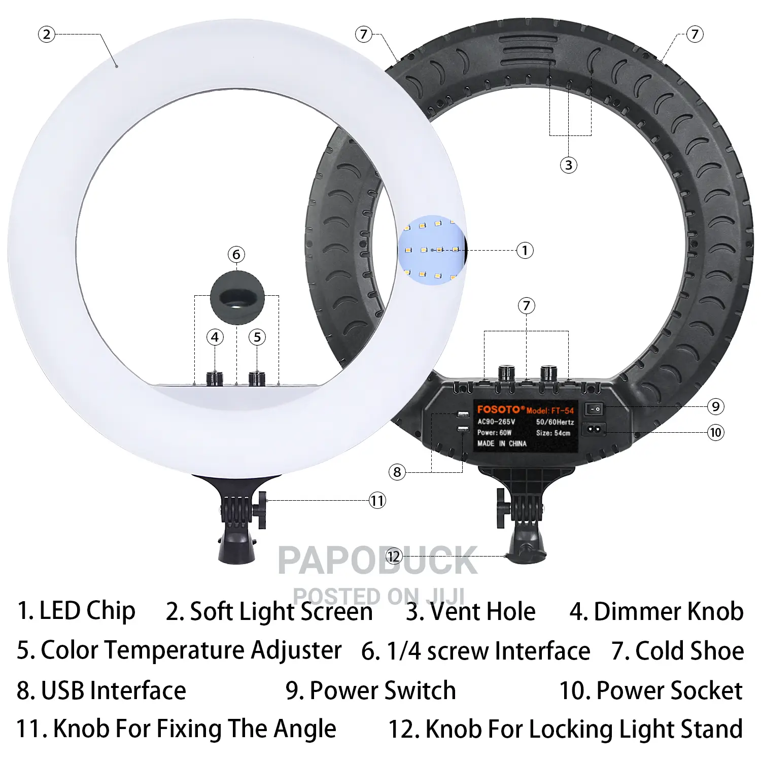 21 Inch Ring Light