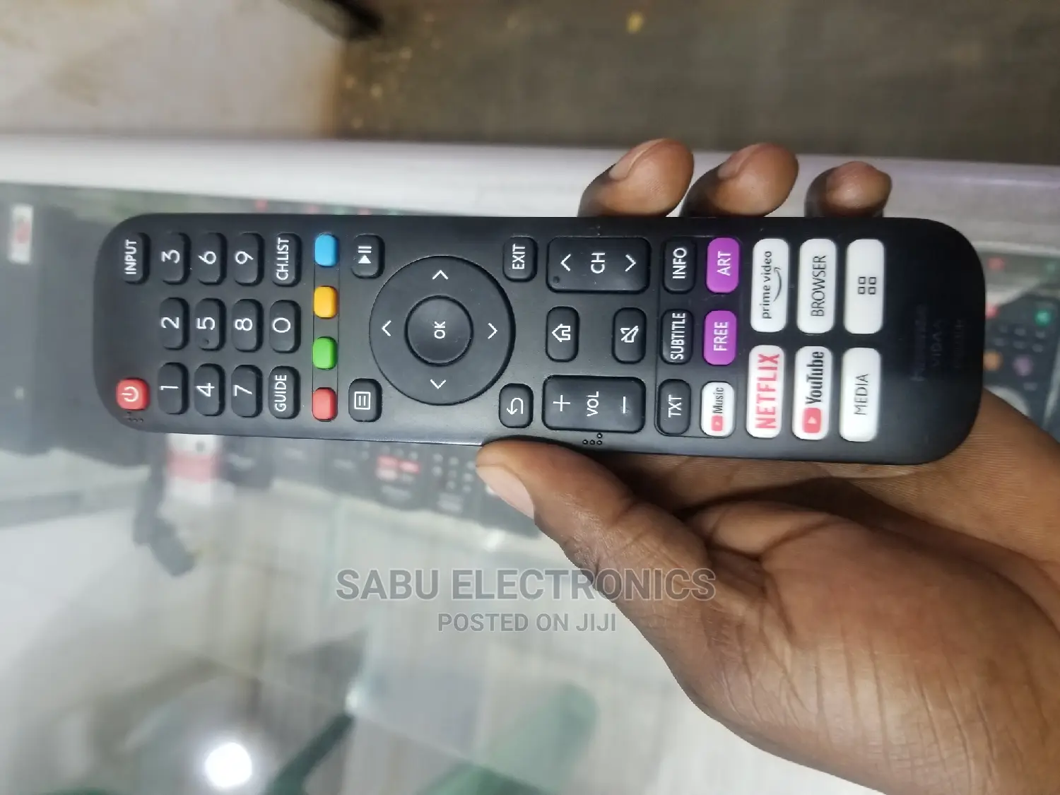 Vidaa Smart TV Remote Control Replacement