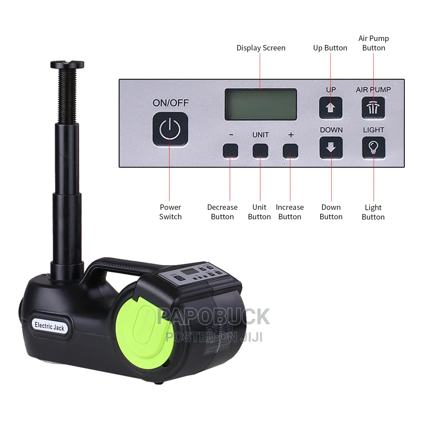 Electric Car Jack
