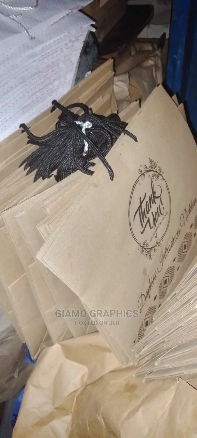 Thank You Paper Bags Customized
