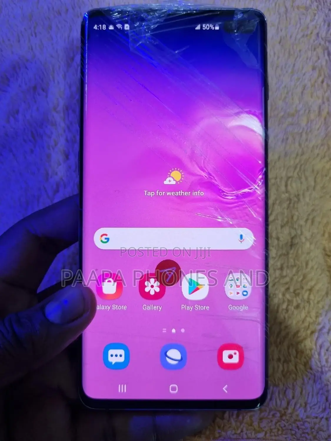 Samsung Galaxy S10 Plus 128 GB Black