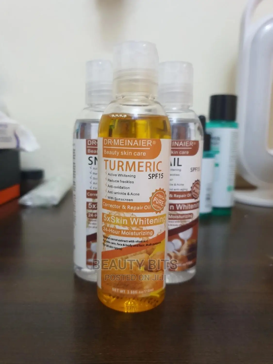 Tumeric and Ginseng Anti Aging Oil