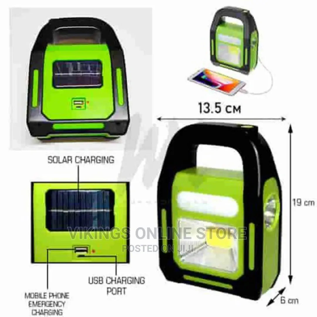 Solar And Rechargeable LED Flood Light -