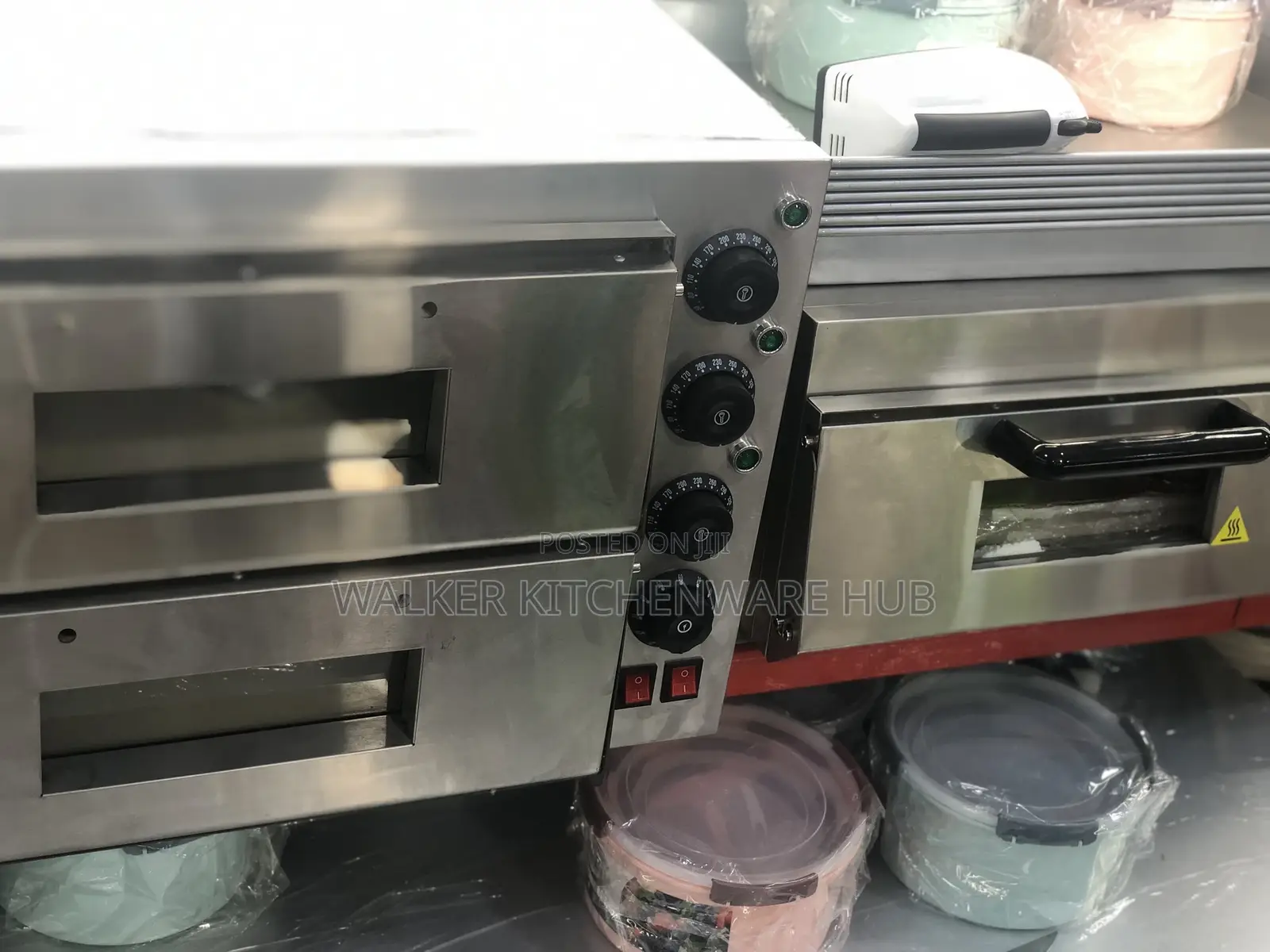 Commercial Double Pizza Oven