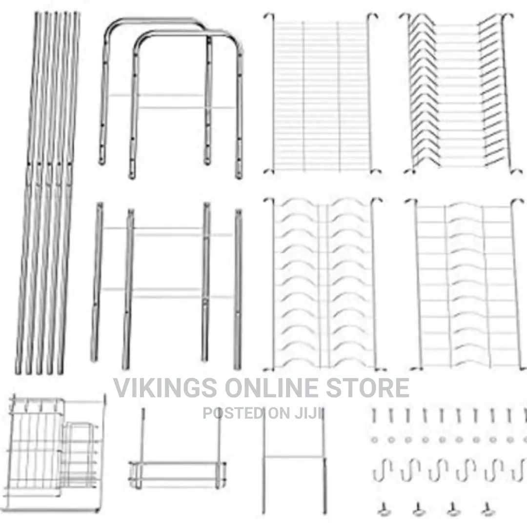 2 Tier Over the Sink Dish Drying Rack Drainer