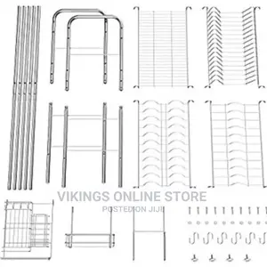 2 Tier Over the Sink Dish Drying Rack Drainer