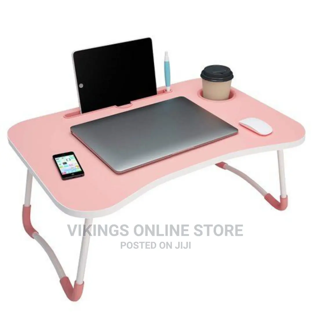 Mini Portable Laptop Table With Cup Holder-