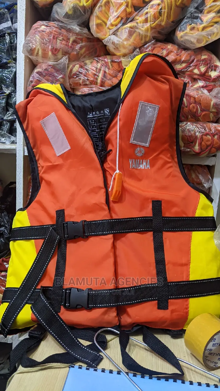 Life Jackets(Yellow and Red