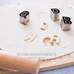 26 Pcs Alphabet Cookie Press
