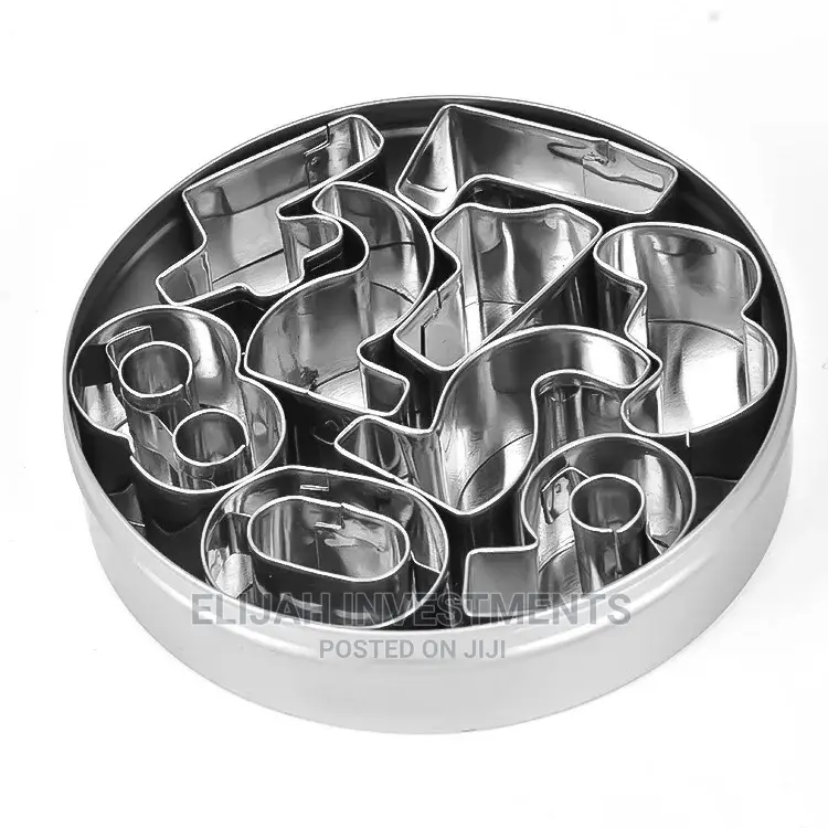 26 Pcs Alphabet Cookie Press