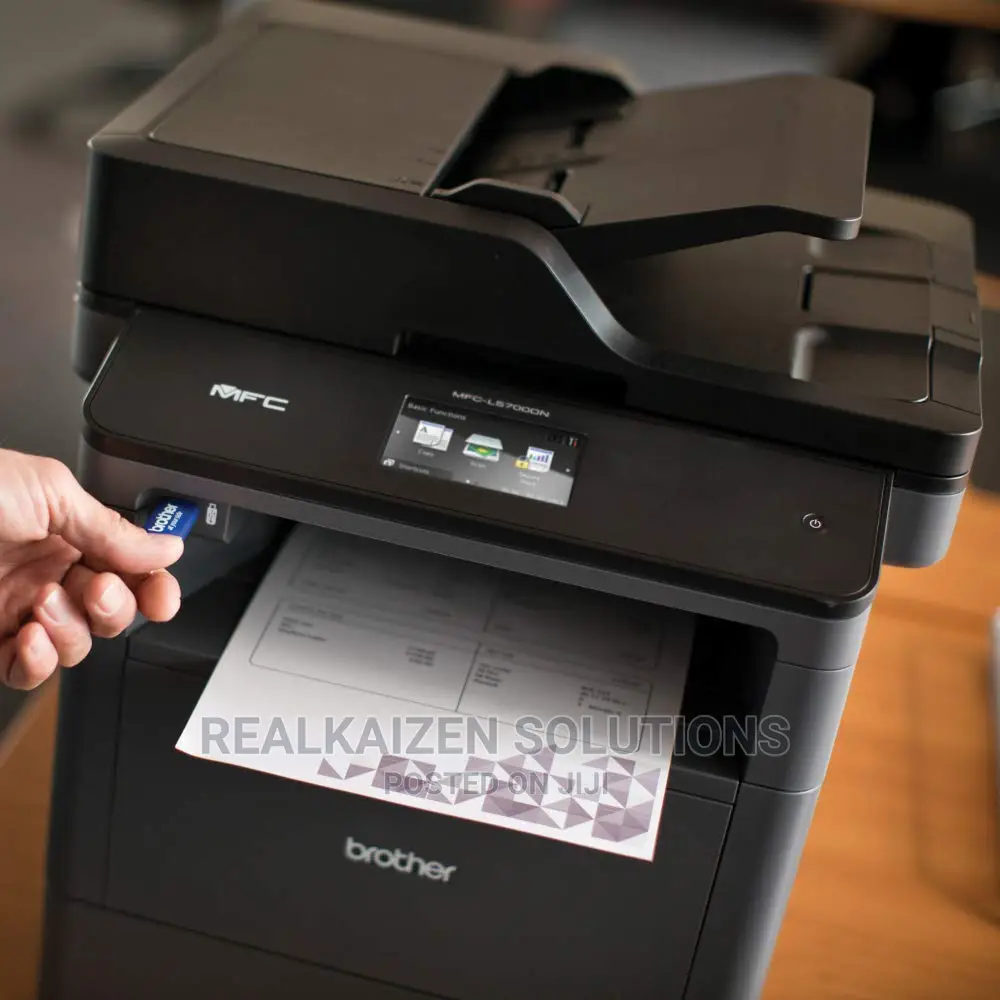 Brother Wireless All in One Monochrome Duplex Laser Printer