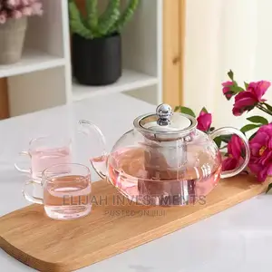 Clear Glass Teapot With Infuser