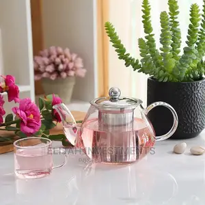 Clear Glass Teapot With Infuser