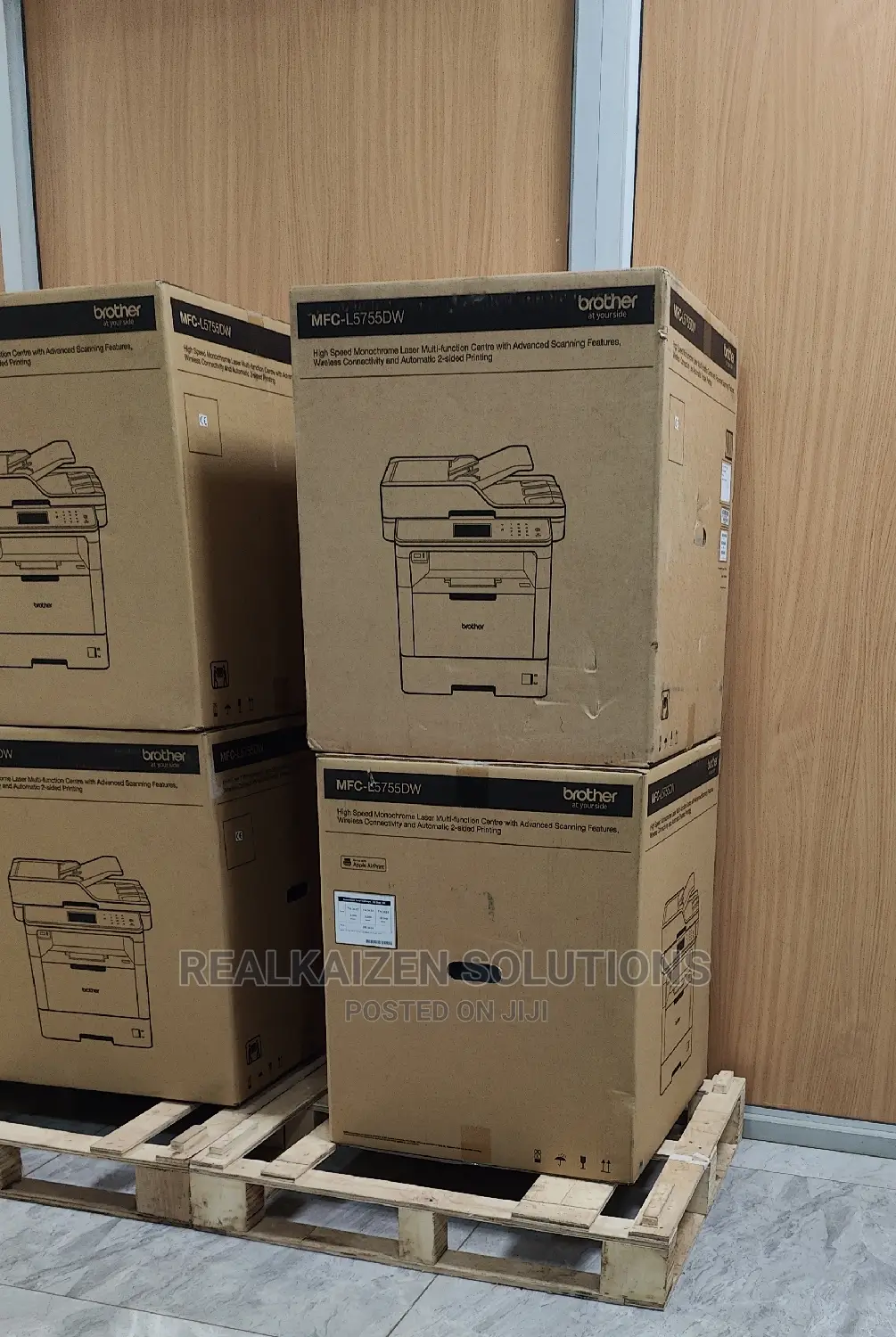 Brother Wireless All in One Monochrome Duplex Laser Printer