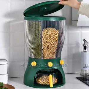Multifunctional Cereal Storage Rotating Barrel