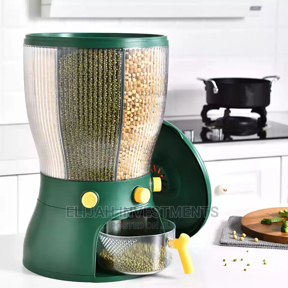 Multifunctional Cereal Storage Rotating Barrel