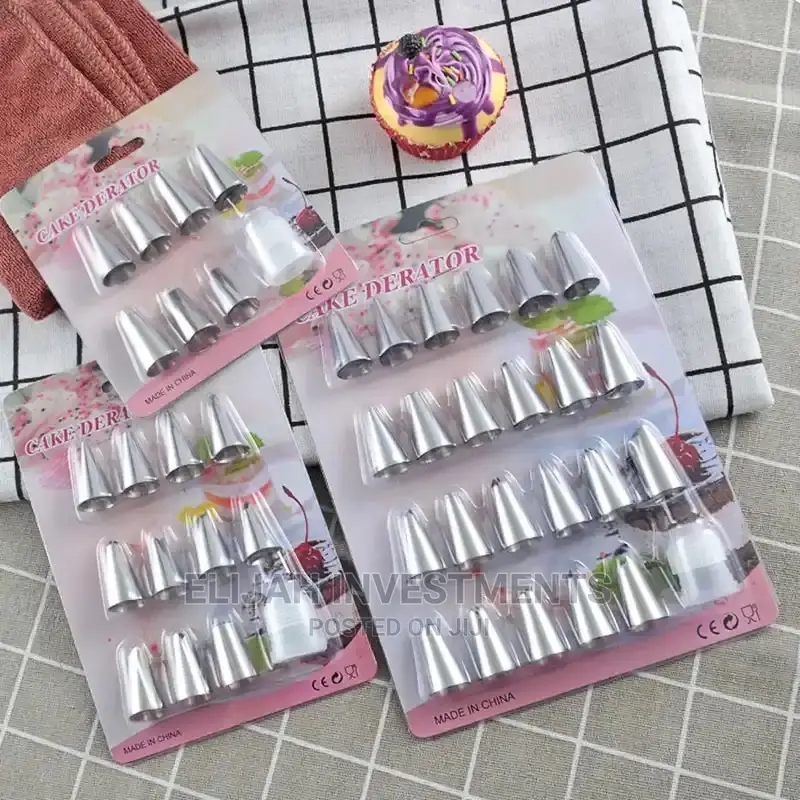 24 Pcs Cake Decorating Nozzles