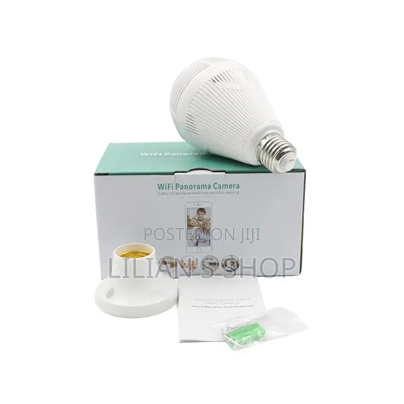 Smart Wireless Bulb Camera