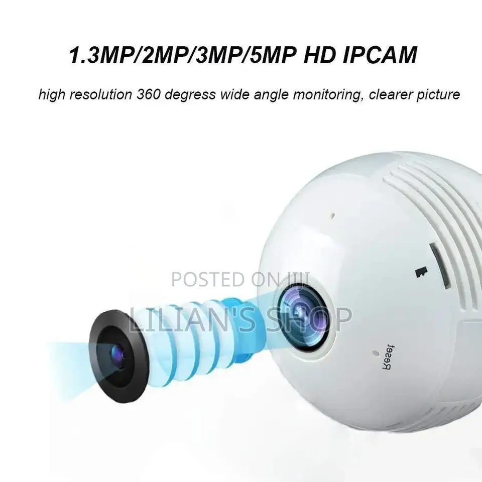 Smart Wireless Bulb Camera