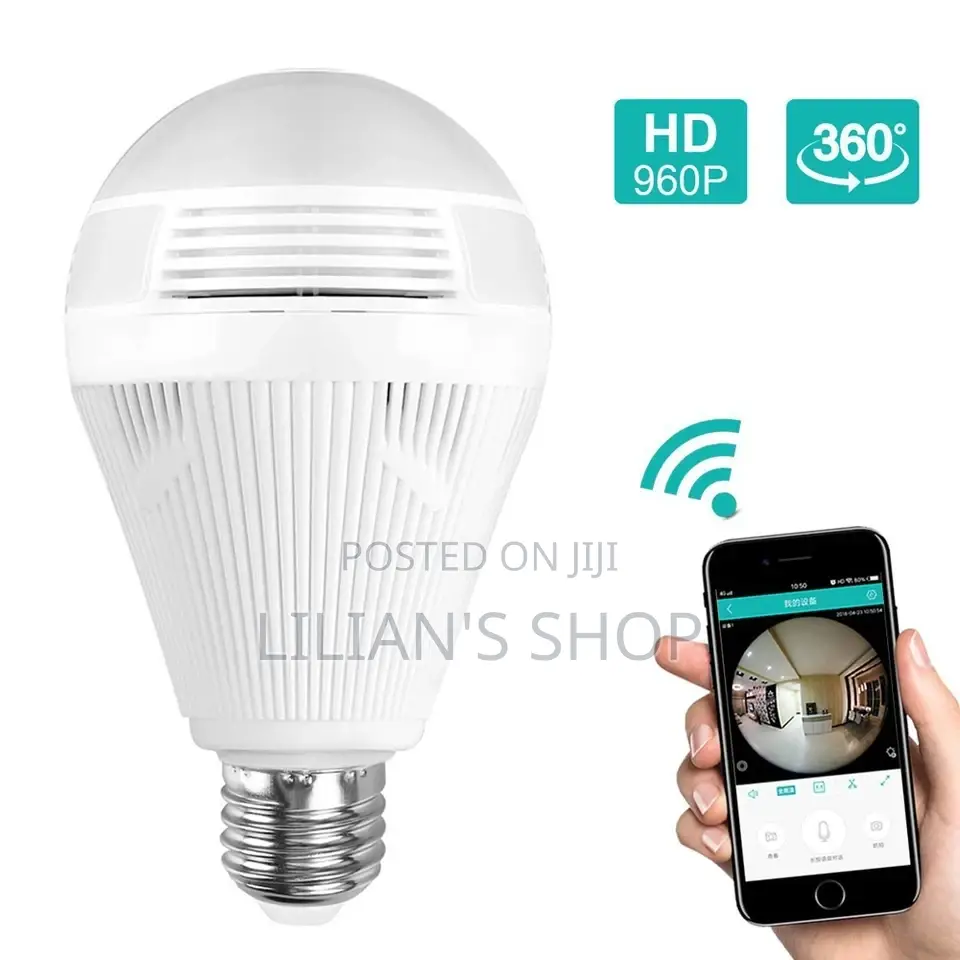 Smart Wireless Bulb Camera