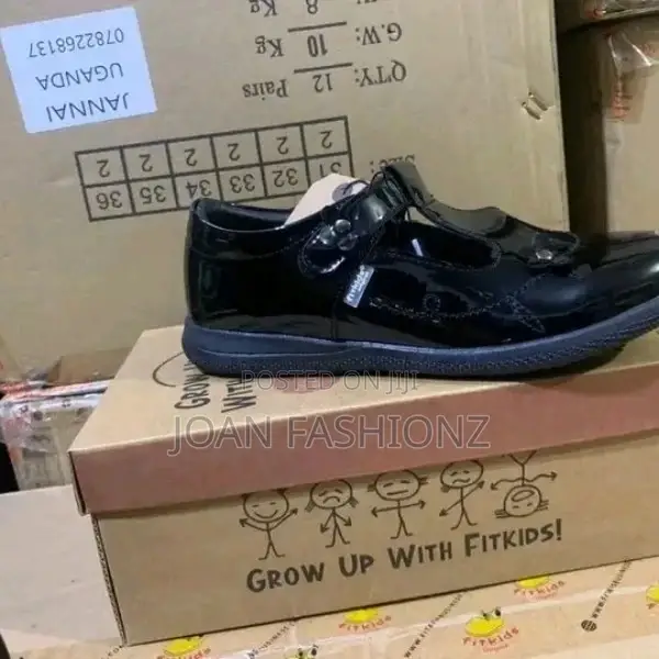Fit Kids Girls Back to School Black