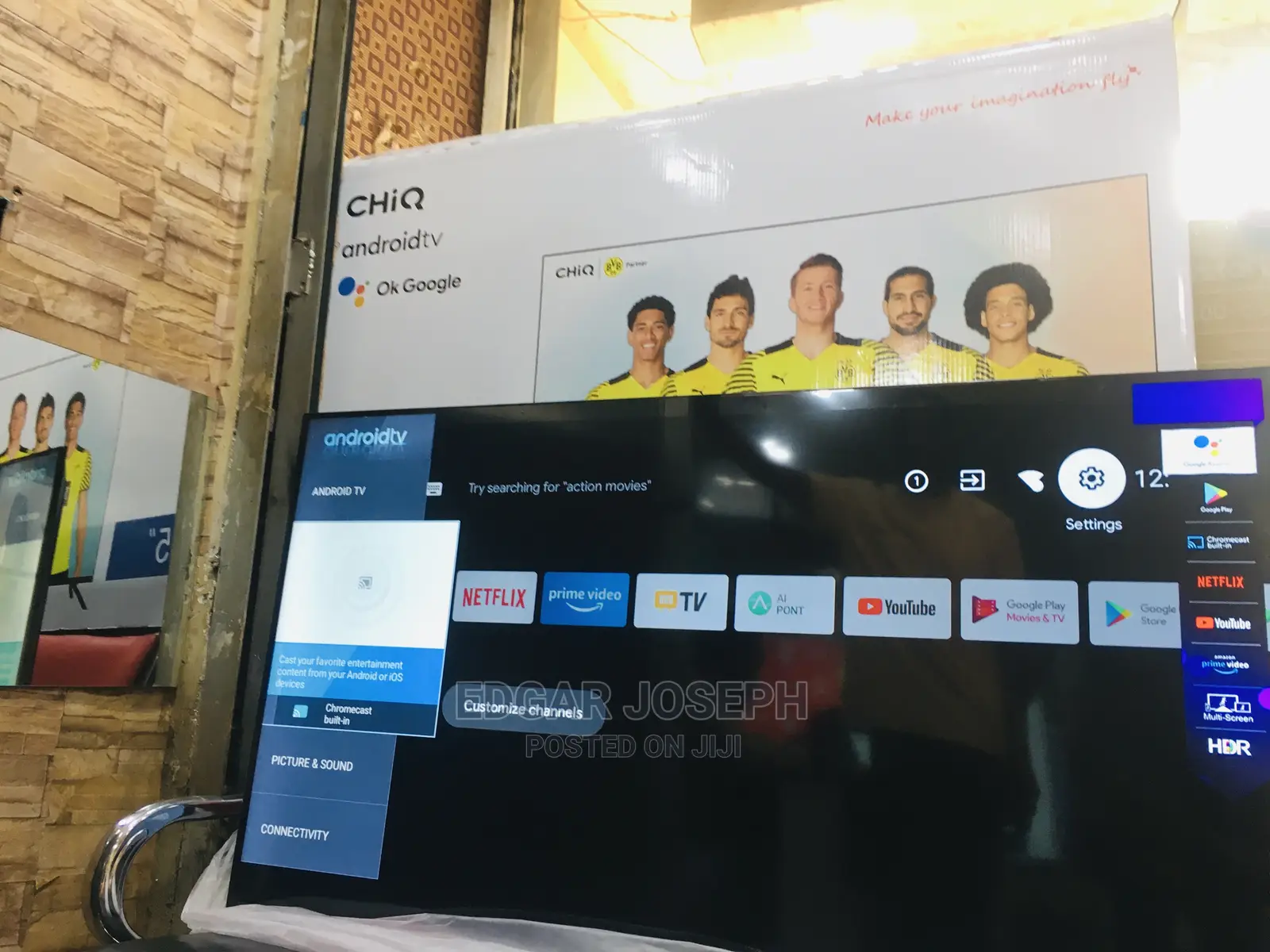 Chiq 55 Brand New Smart Tv