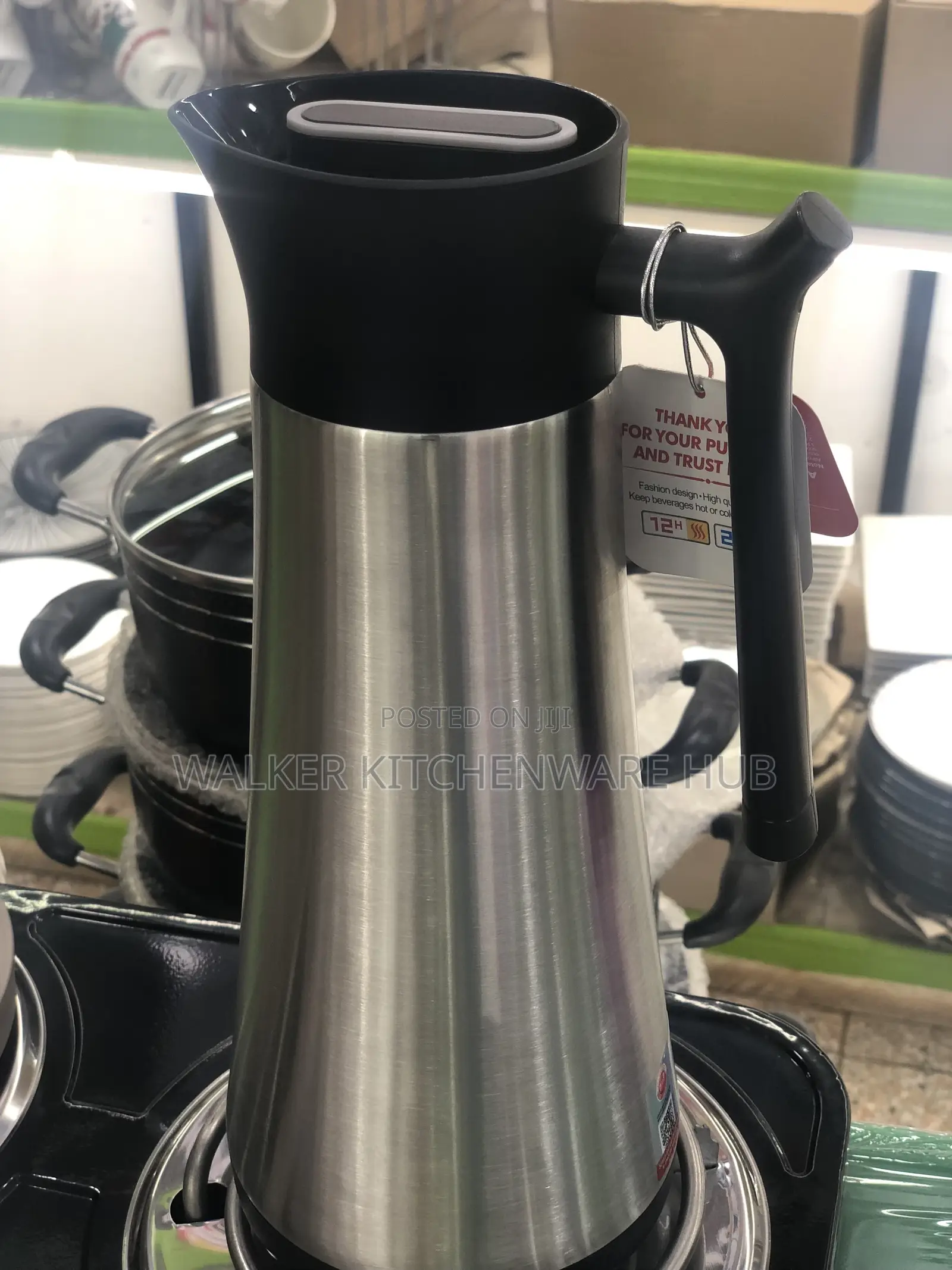 1.0L Regal Flask Silver