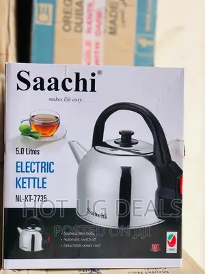 5l Saachi Electric Kettle Stainless Steel,
