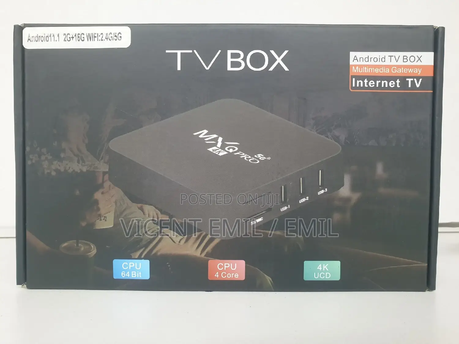 Tv Box 2 + 16GB Android 11.1