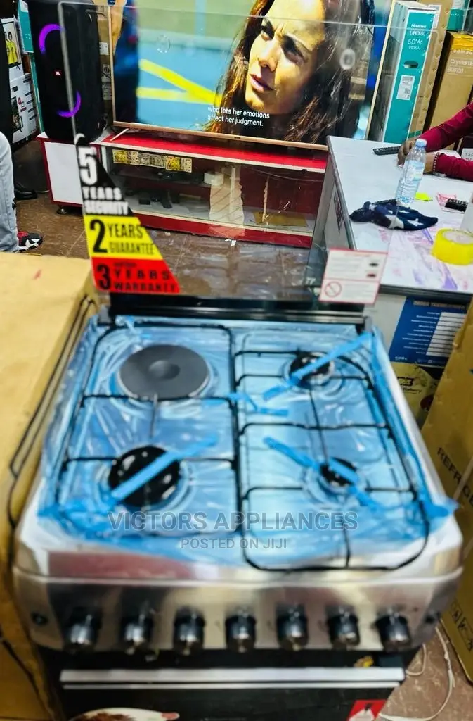 Blueflame Cooker 3gas 1electric 60x60cm Cooker
