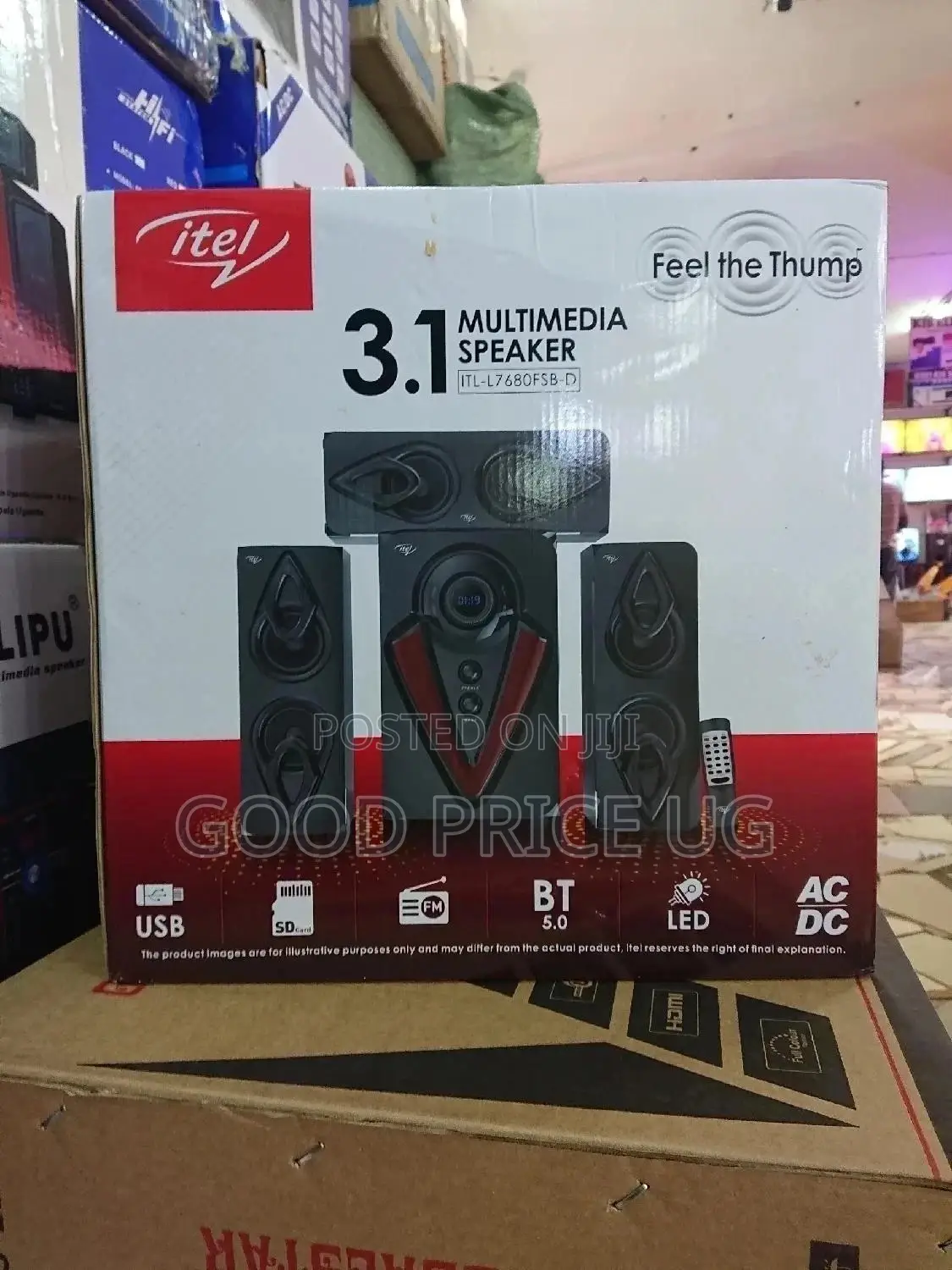 3.1 ITEL Hometheatre System /Woofer