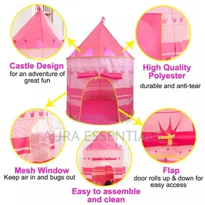 Kids Playhouse Castle Tent