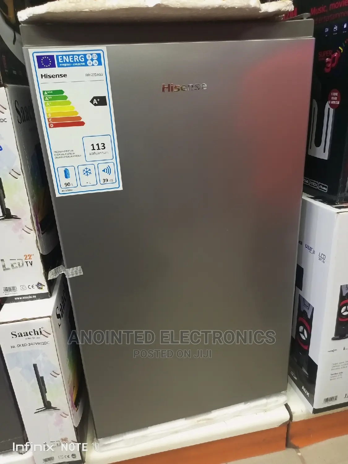 Hisense Fridge 120L