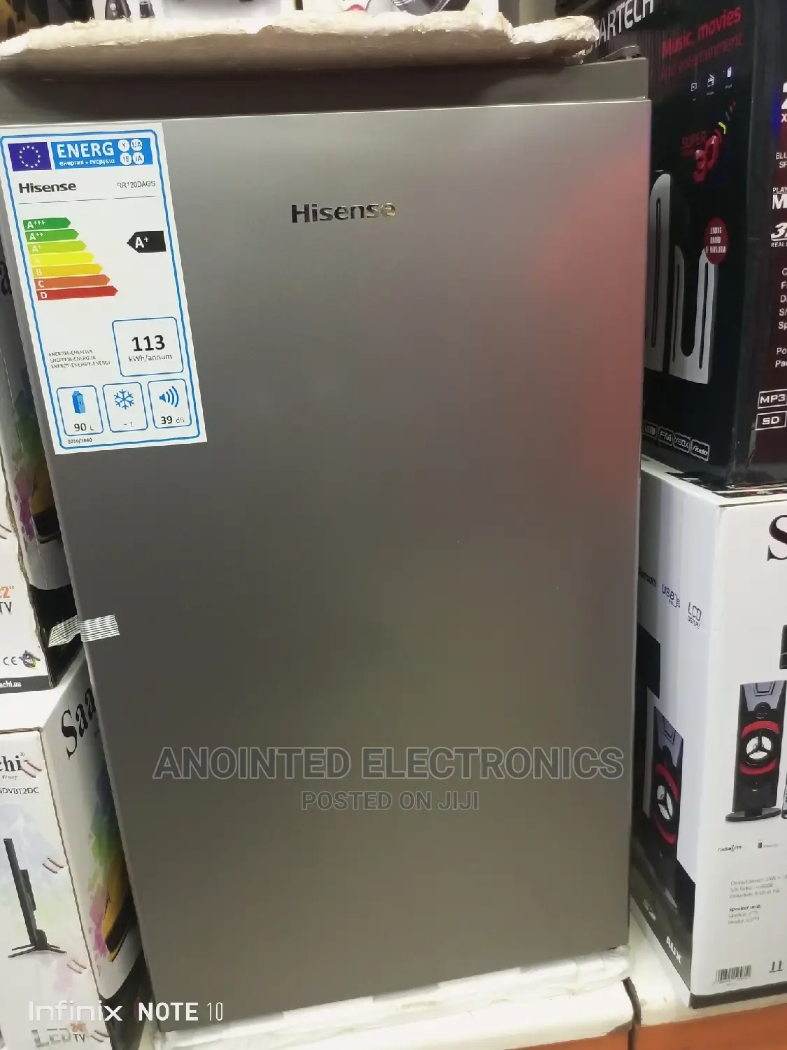 Hisense Fridge 120L