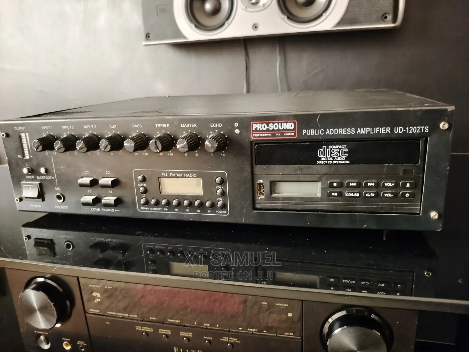 Pro-Sound Amplifier, Bluetooth,Fm Radio,USB,CD Player